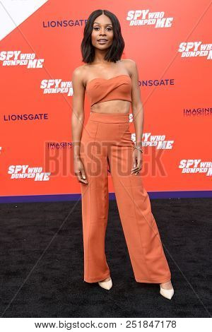 LOS ANGELES - JUL 25:  Zuri Hall arrives to 'The Spy Who Dumped Me' Los Angeles Premiere  on July 25, 2018 in Hollywood, CA                