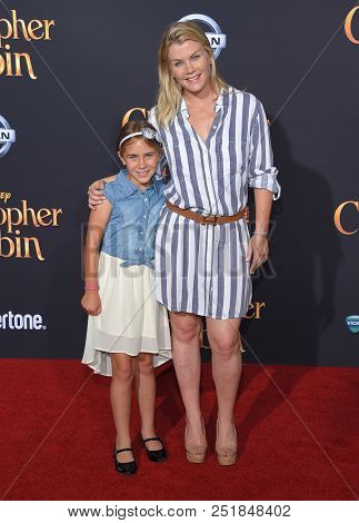 LOS ANGELES - JUL 30:  Alison Sweeney and Megan Sanov arrives to the 