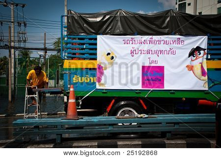 Bangkok pior inundação em 2011