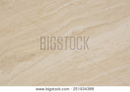 Natural Beige Stone With Strips Of Travertino Alabastrino.