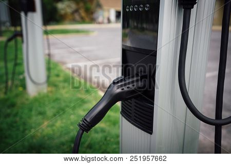 Electric Car Vehicle Automotive Ev Charging Station
