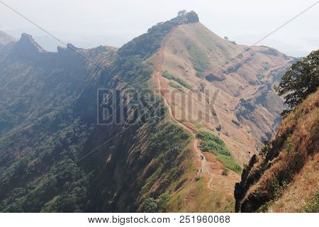 Rajgad (ruling Fort) Is A Hill Fort Situated In The Pune District Of Maharashtra, India