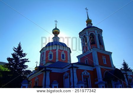 The Orthodox Church Against The Blue Sky, Moscow