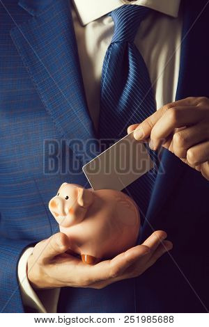 Banking, Money, Loan, Moneybox, Ecash And Information