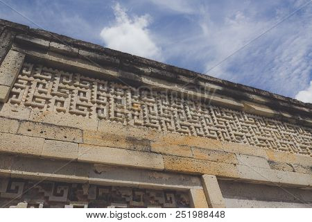 Ruins Of Mitla In Oaxaca Mexico