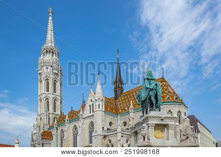 Matthias Church In Budapest City, Hungary