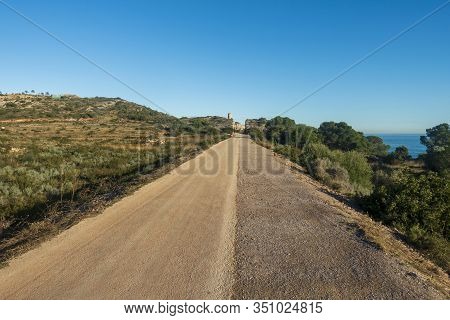 The Green Road From Oropesa To Benicassim, Costa Azahar