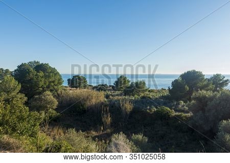The Green Road From Oropesa To Benicassim, Costa Azahar