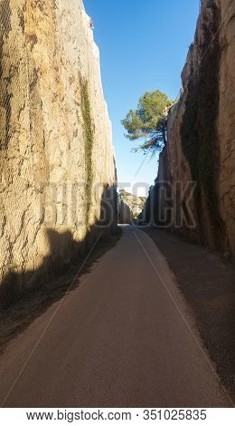 The Green Road From Oropesa To Benicassim, Costa Azahar