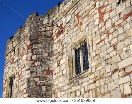 A Close Up Of A Corner Turrets On Lendal Tower The 14 Th Century Defensive Structure And Water Tower