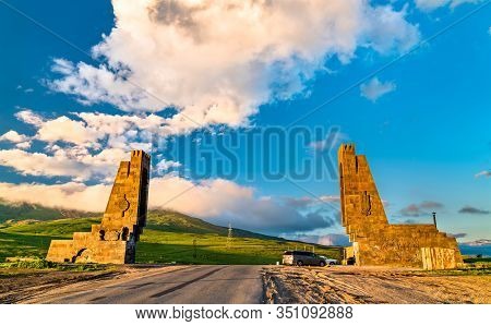 Landscape Of The Caucasus Mountains At Vorotan Pass In Armenia
