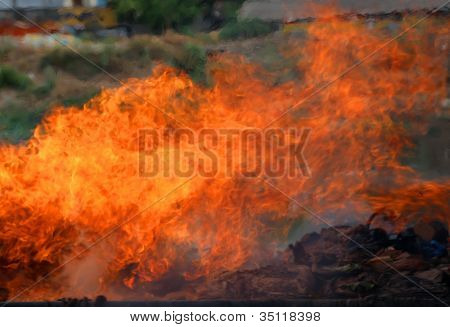 Brand flamme