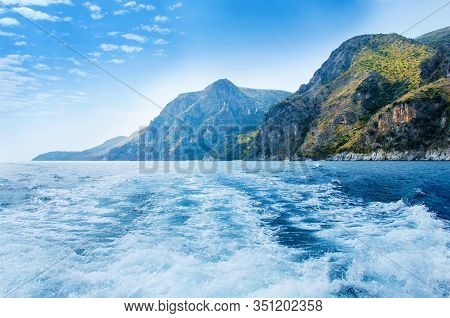 The Wild Coast Costa Di Masseta Between Scario And Marina Di Camerota In Southern Cilento, Campania,