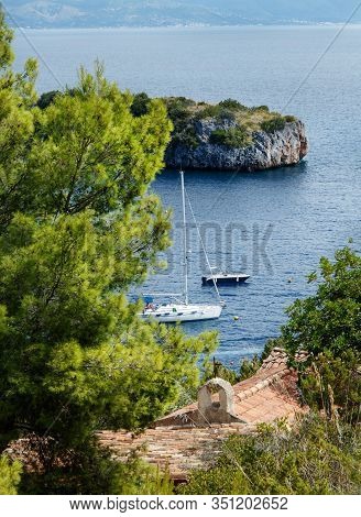 Infreschi Bay, Protected Sea Area Near Camerota, Salerno, Italy