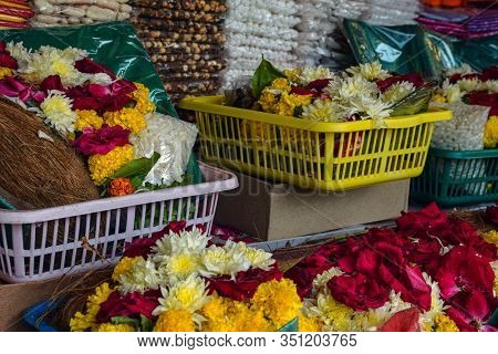 Various Items Of Worship Sold At Temple Area