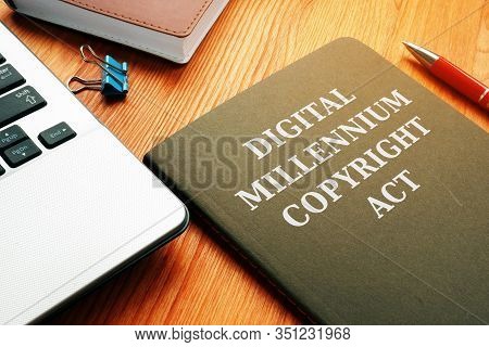 Dmca Digital Millennium Copyright Act And Laptop.