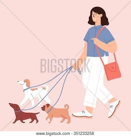 Flat Cartoon Vector Illustration About Human And