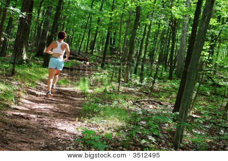 Zralá žena Runner