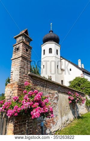 Monastery winery Thallern near Gumpoldskirchen, Lower Austria, Austria