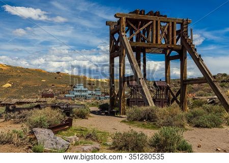 Bodie, California, Usa- 03 June 2015: Ghost Town, Bodie States Historic Park. Abandoned Artifact.sta