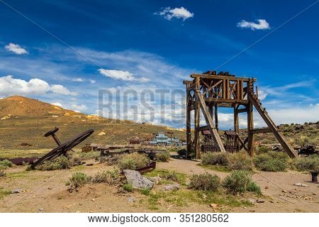 Bodie, California, Usa- 03 June 2015: Ghost Town, Bodie States Historic Park. Abandoned Artifact.sta