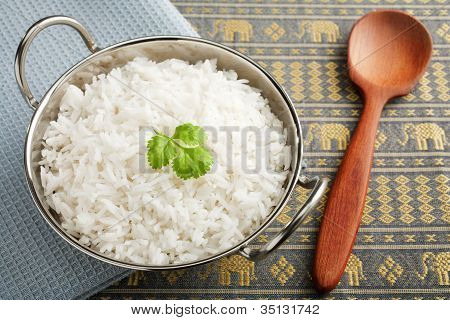 Basmati rýže s koriandrem