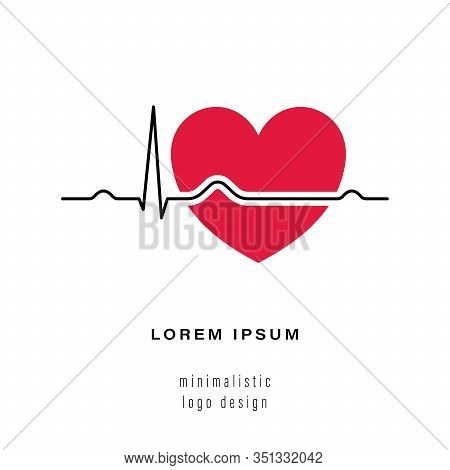 Logo Heartbeat And Heart 2