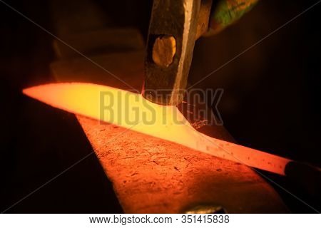 Forging A Knife Out Of The Metal