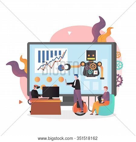 Smart Modern Gadgets Vector Concept For Web Banner, Website Page