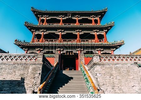 Shenyang, China January 1 2019 : Shenyang Imperial Palace (mukden Palace) Was The Former Imperial Pa