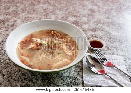 Soto Ayam Bihun, Popular Indonesian Noodle Soup In Malaysia