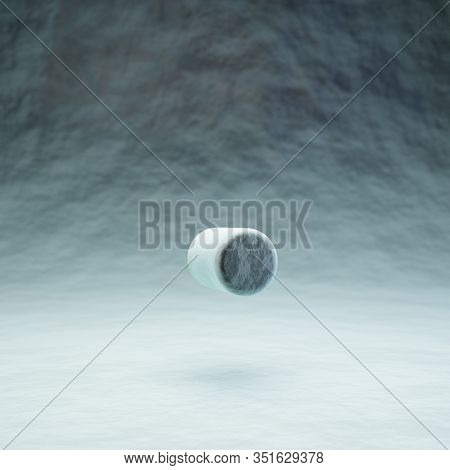Micro Point Symbol. 3d Rendered Microscopic Font. Best For Medications Advertising, Virus Control An