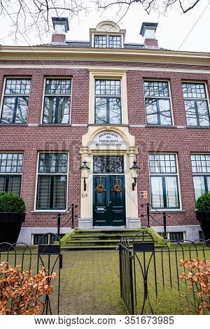 Zeist, Netherlands - January 04, 2020. Architecture Around Evangelical School