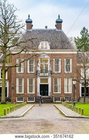 Zeist, Netherlands - January 04, 2020. Architecture Around Evangelical School