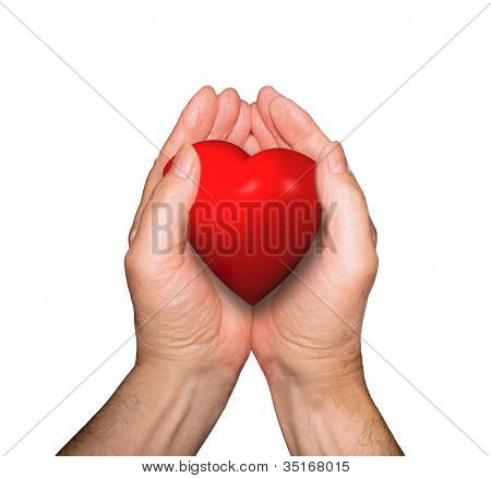 Heart In Cupped Hands