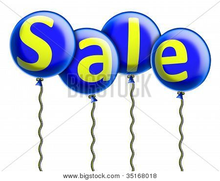 Sale Sign Balloons