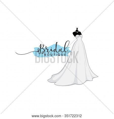 Monochrome Bridal Vector Photo Free Trial Bigstock