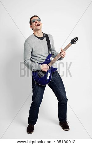Rockstar Playing Solo