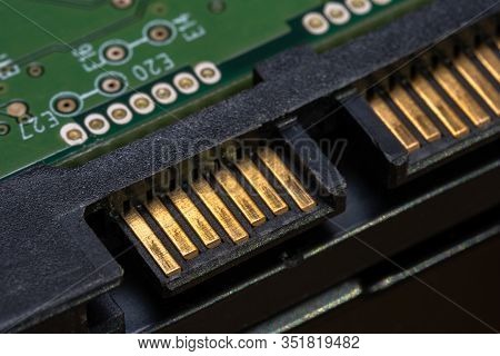 Sata Contact On The Hard Drive.sata Contact On The Hard Drive