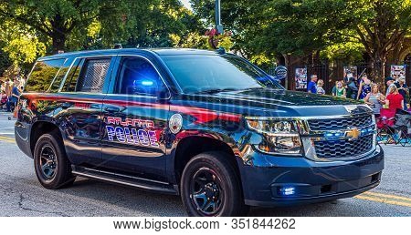 Atlanta. Georgia - August 31, 2019: First Responders Are People With Specialized Training And Are Th