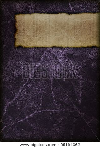 Mystiske bog Cover - Violet