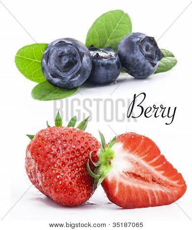 Mirtilli e fragole