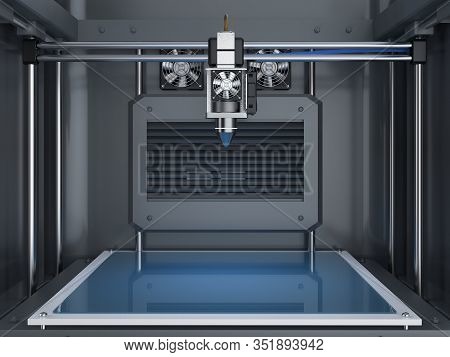 3D Printer With Injector Nozzle