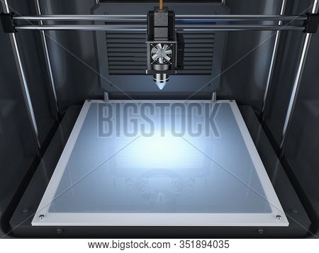 3D Printer With Injector Nozzle