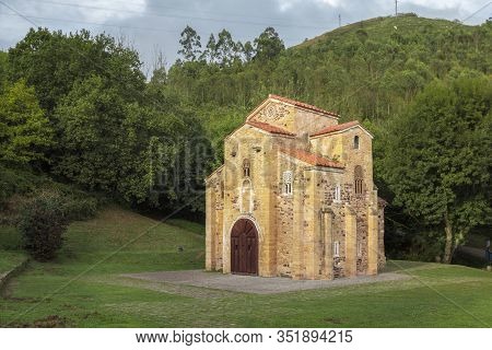 Church Of San Miguel De Lillo In Oviedo, Spain
