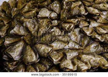 Thai pesce essiccato