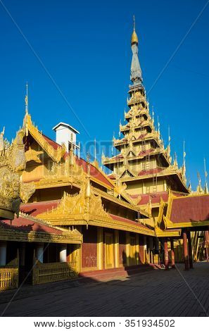Mandalay royal Palace, Great Audience Hall, Myanmar