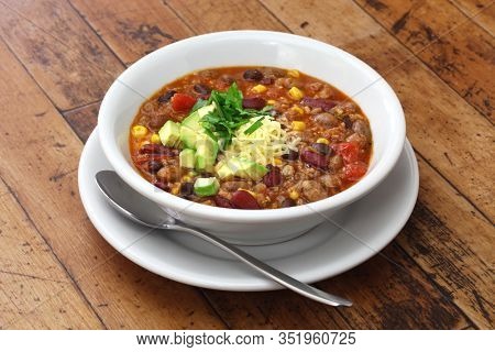 easy taco soup, american food