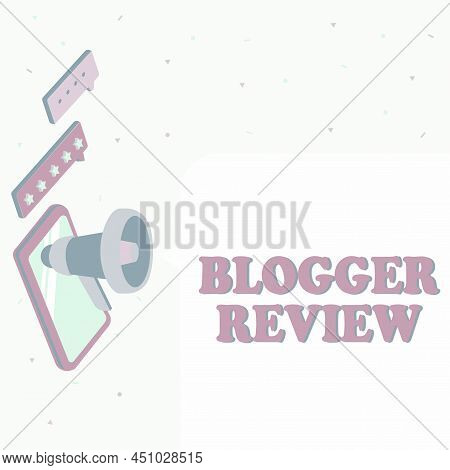 Text Showing Inspiration Blogger Review. Concept Meaning Making A Critical Reconsideration And Summa