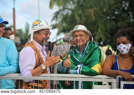 Jair Bolsonaro In Salvador